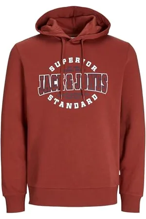 JACK & JONES Male Kapuzenpullover Logo Kapuzenpullover