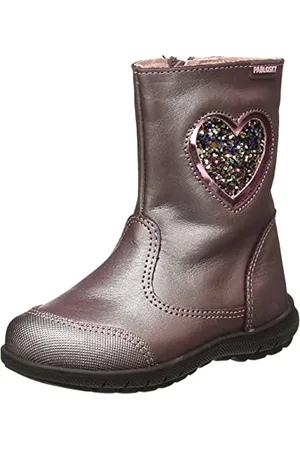 Pablosky Jungen Mädchen Romina Stiefel, Rosa/Lila, 20 EU