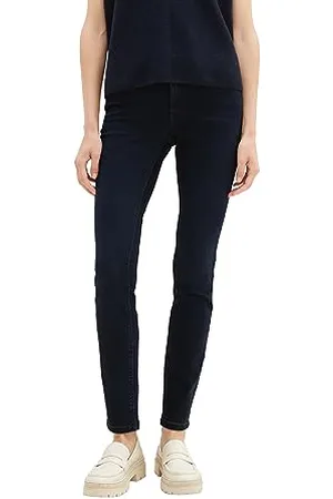 TOM TAILOR Damen 1038521 Alexa Skinny Jeans, 10173-dark Stone Blue Black Denim, 26/32