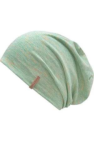 Chillouts Unisex Memphis Hat Longbeanie, Turquoise/Orange, Einheitsgröße EU