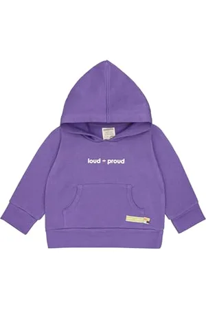 loud + proud Unisex Kinder Hoodie aus Bio Baumwolle, GOTS Zertifiziert (DE/NL/SE/PL, Numerisch, 98, 104, )