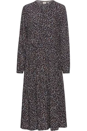 Camel Active Damen Schlupfkleid mit Langen Ärmeln Womenswear-XXL