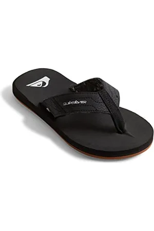 Quiksilver Carver Switch Youth Sandale, Black/Black/Brown, 28 EU