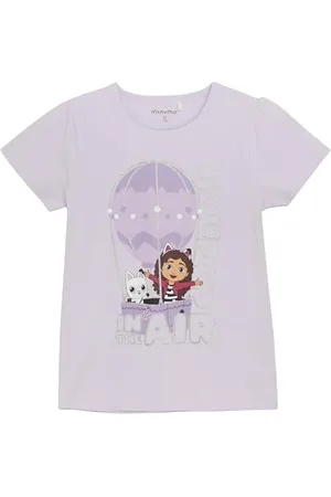 Minymo Mädchen Kurzärmeliges T-Shirt mit Gabby