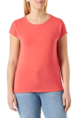 VERO MODA Damen Vmtassa Sl Frill Noos Top, Snow White, XXL EU