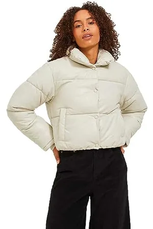 JJXX Jack & Jones Damen Jxbreezy Faux Leather Short JKT OTW Sn Pufferjacke, , S