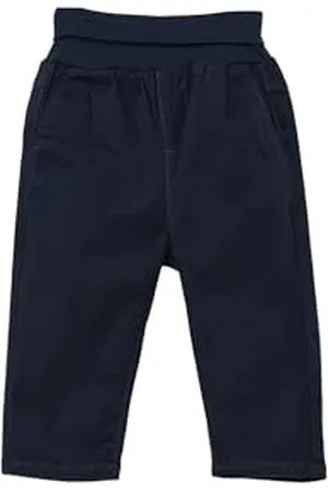 QS by s.Oliver Jungen 2141830 Hose lang, Loose Fit, blau, 62