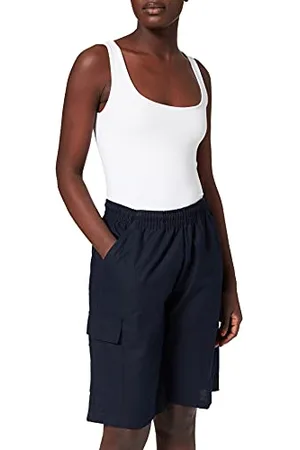 Trigema Damen 515095 Bermuda, Blau (blau 046), 56 (Herstellergröße: XXXL)
