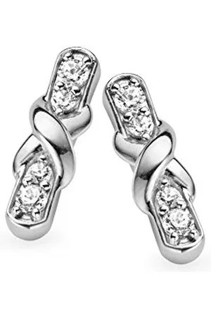 ORPHELIA Damen-Ohrstecker 925 Sterling Silber Zirkonia ZO-5128