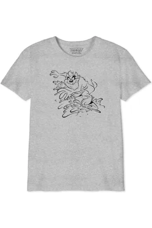 Cotton Division Jungen Boloonets050 T-Shirt, Grau meliert, 8 Jahre