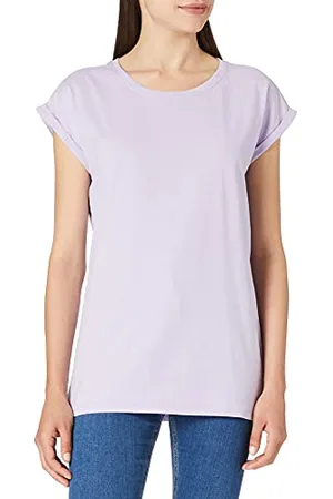 Build Your Brand Damen Ladies Extended Shoulder Tee T-Shirt, , XS