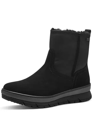 Jana Damen Winterstiefel ohne Absatz Wasserabweisend Vegan, , 37 EU
