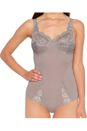 Susa Body ohne Bügel Latina I Body Shapewear Damen stark formend I Frauen Mieder I Softer Bodysuit mit Shaping Effekt I Formt Taille, Bauch und Po