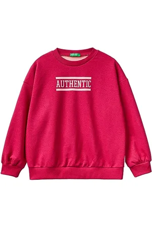 Benetton Mädchen und Mädchen Trikot G/C M/L 32n4c10du Sweatshirt, , 140 cm