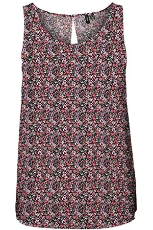 VERO MODA Damen Vmeasy Sl Tank R1 WVN Ga Top, , L EU