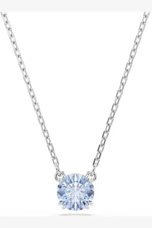 Swarovski Stilla Anhänger, Rundschliff, , Rhodiniert