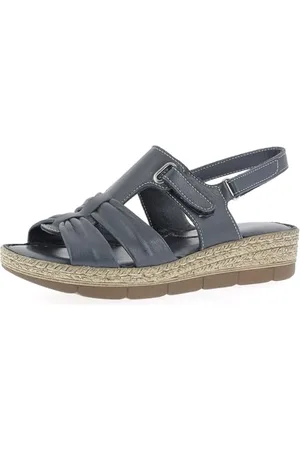 Andrea Conti Damen Sandale, d.blau, 39 EU