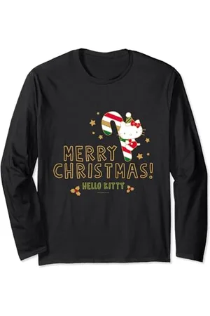Hello Kitty Frohe Weihnachten von Langarmshirt