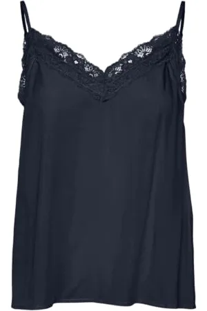 VERO MODA Vmrusk Lace Singlet Top WVN Ga