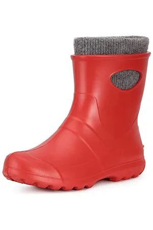 Ladeheid Damen Gummistiefel gefüttert und wasserdicht federleichte Eva Gummischuhe Winter LA-750 ( , 37 EU)