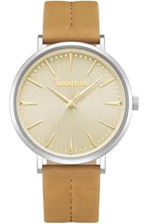 Timberland Herren Analog Quarz Uhr mit Leder Armband TDWGA0029201