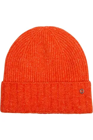 QS by s.Oliver Strickbeanie aus Wollmix mit Logo-Detail