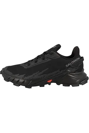 Salomon Alphacross 4 Damen Trail Running Schuhe, Starker Grip, Dauerhafter Komfort, Vielseitige Performance, Black, 40 2/3