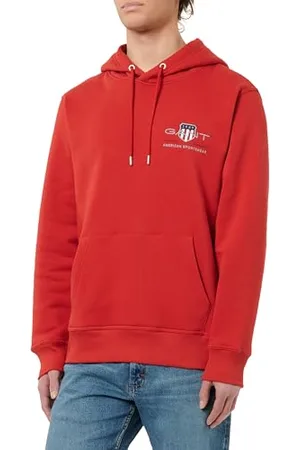 GANT Herren REG MEDIUM Archive Shield Hoodie Kapuzenpullover, , XXL