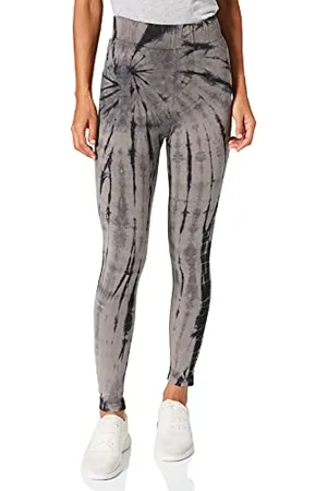 Urban classics Damen Ladies Cotton Tie Dye High Waist Leggings, , S