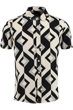 Key Largo Herren Track 1/2 Patterned Hemd, , XL