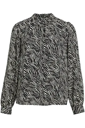Object OBJMILA L/S HIGH Neck TOP NOOS
