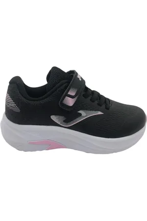 Joma Speed Jr Serie Sneaker, Schwarz/Rosa, 32 EU