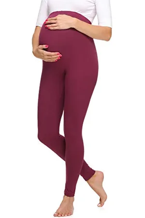 Merry Style Damen Lange Umstandsleggings aus Viskose MS10-297 ( , L)