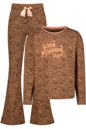 Vingino Meiden pyjama Weike Rustic Brown