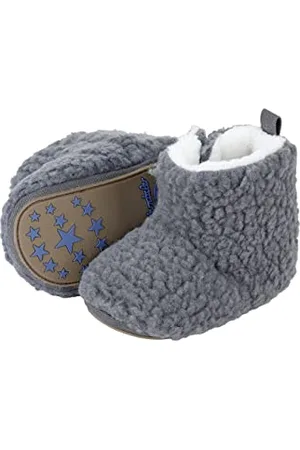 Sterntaler Jungen Hausschuhe Baby Babyschuh Dino, , 18 EU