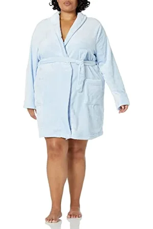 Amazon Damen Mittellanger Bademantel Plüsch (Erhältlich in Übergröße), , XXL