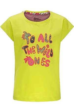 Jack Wolfskin Mädchen Villi T-Shirt, , 128 cm
