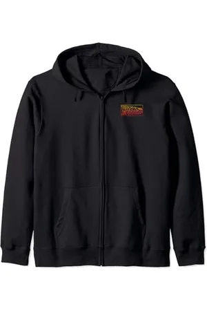 Back To The Future Gradient Line Art Kapuzenjacke
