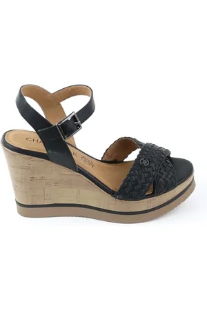 Chattawak Damen 13NelsNoir 41 Sandale mit Absatz, , EU