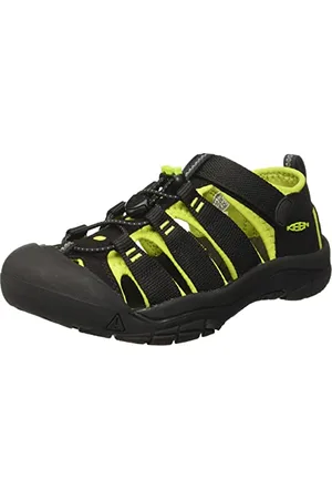 Keen Unisex-Kinder Newport H2 Trekking- & Wandersandalen, Grün (Lime Green), 36 EU