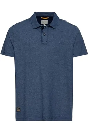 Camel Active Herren Poloshirt mit minimal Allover-Print Menswear-S