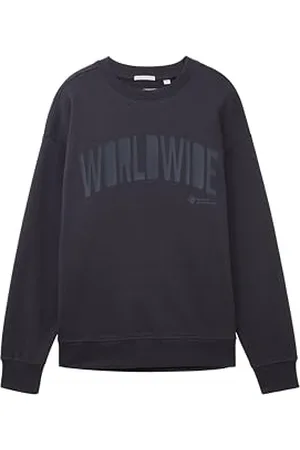 TOM TAILOR Jungen Kinder Oversized Sweatshirt mit Schriftzug, , 152