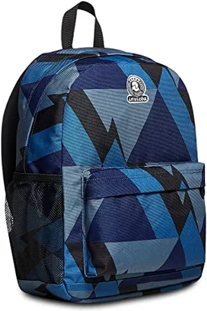 Invicta Ollie Rucksack mit einem Fach, Blue Mountain, blau, für Schule und Freizeit