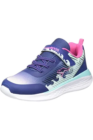 KangaROOS KQ-Wave EV Sneaker, Belle Blue/Mint, 28 EU