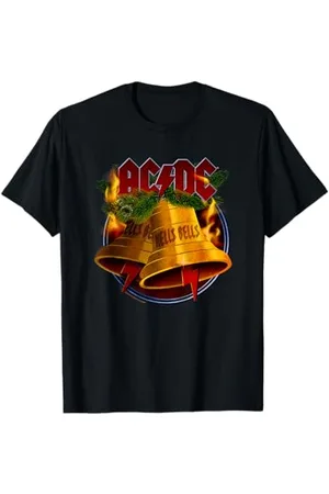 AC/DC ACDC Weihnachten Hells Bells X-Mas Rockmusik Band Merch T-Shirt