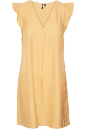 VERO MODA Vmnatja Sl Short Dress WVN Ga