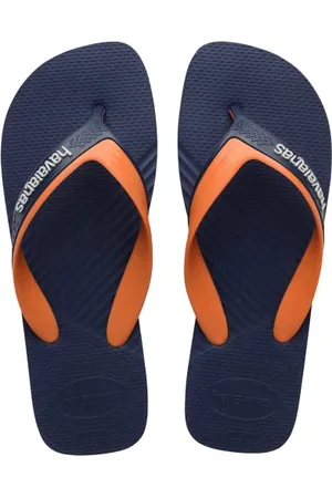 Havaianas Dual, Flip Flop Men, Marineblau Begonia Orange, 35/36 EU