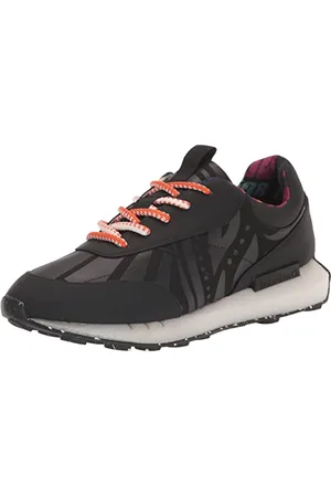 Desigual Damen Shoes_Jogger_Retro 2000 Black Sneaker, 36 EU