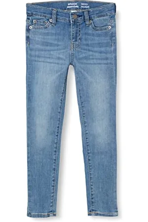 Amazon Mädchen Skinny-Jeans aus Stretch, , 6 Jahre