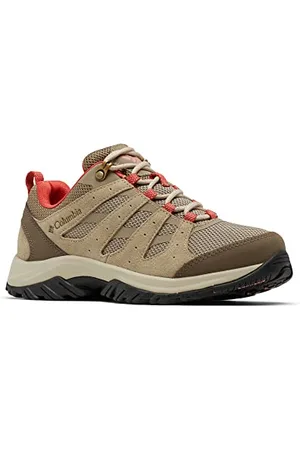 Columbia Redmond 3 Trekking Und Wanderschuhe für Damen, Braun (Pebble x Scorched Coral), 40 EU